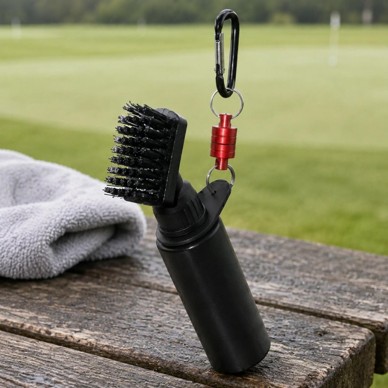 Golf Equipment Wholesale - Портативная щетка-спрей для гольфа с двумя