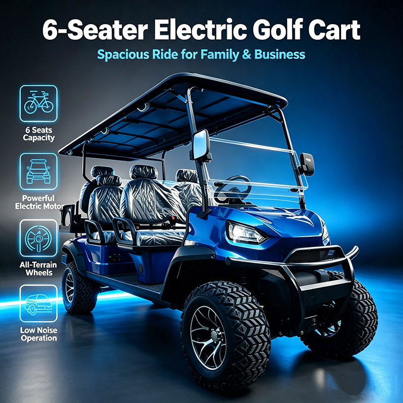 Golf Equipment Storage - 2-8-местный электрический гольф-карт (версия с литиевой